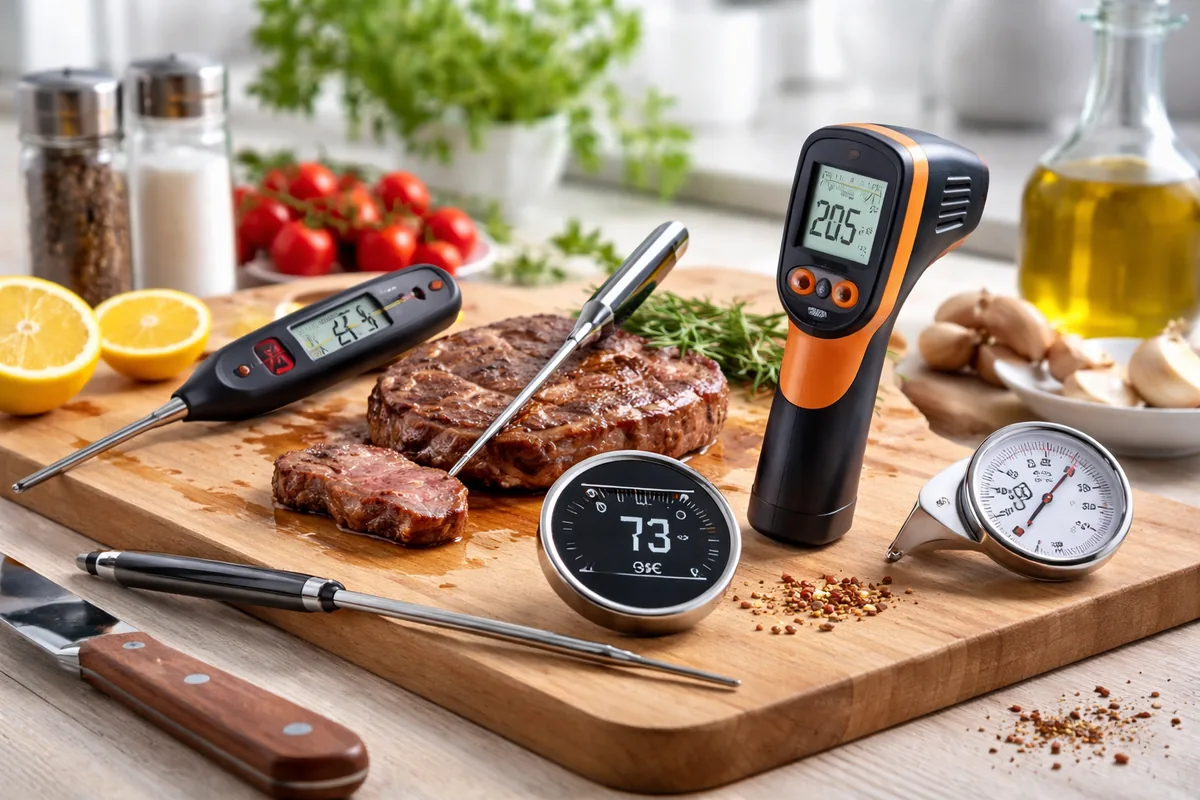 Les différents types de thermomètres pour optimiser la cuisine