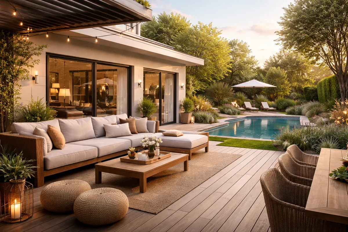 Aménager un espace extérieur pour valoriser sa maison