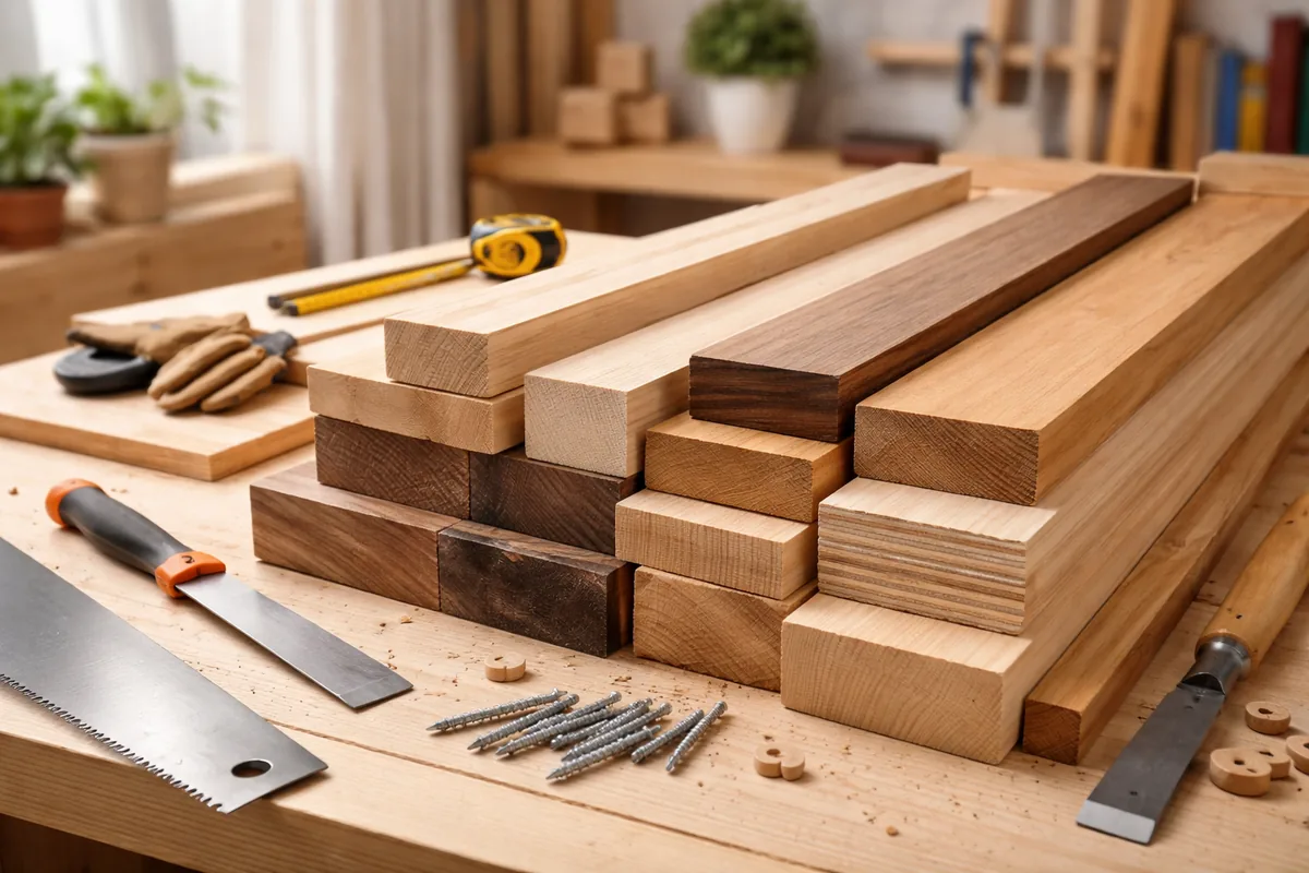Comment choisir le bon type de bois pour les travaux de bricolage