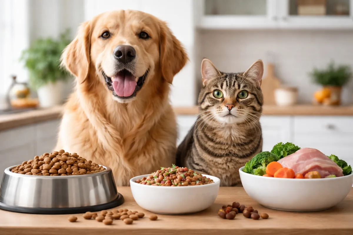 Les habitudes alimentaires des animaux domestiques