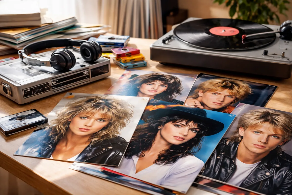 Comment la pop française des années 80 a influencé les portraits d'artistes