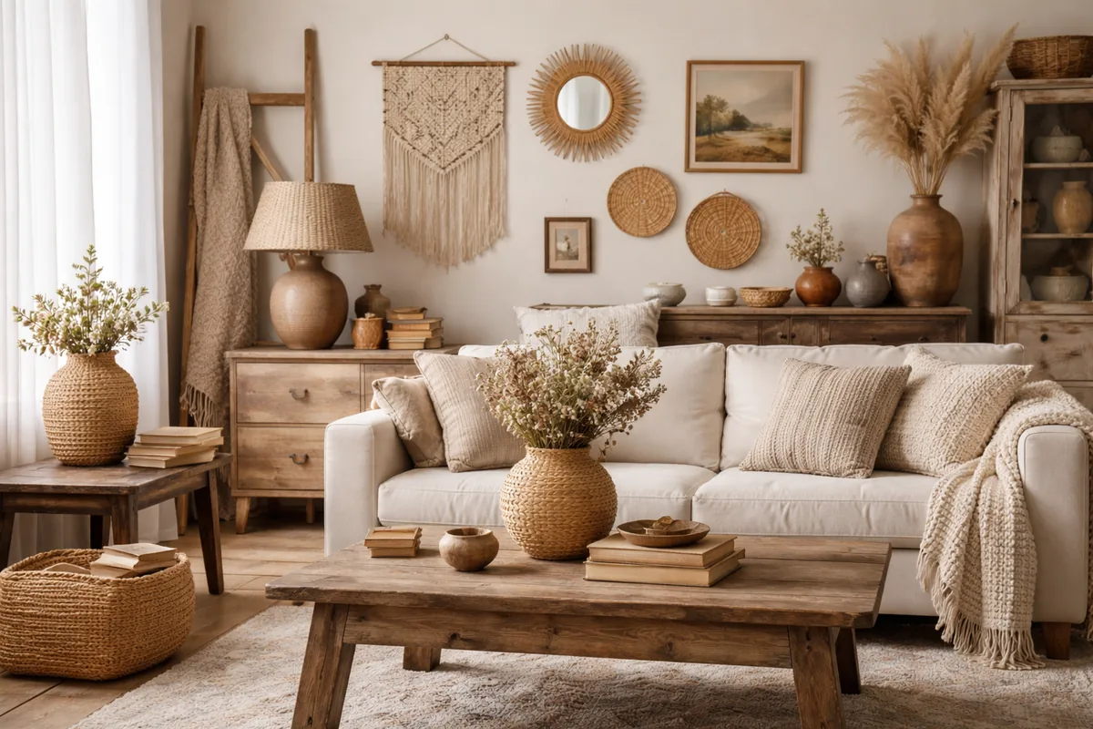 Comment intégrer des éléments artisanaux dans une déco intérieure vintage chic
